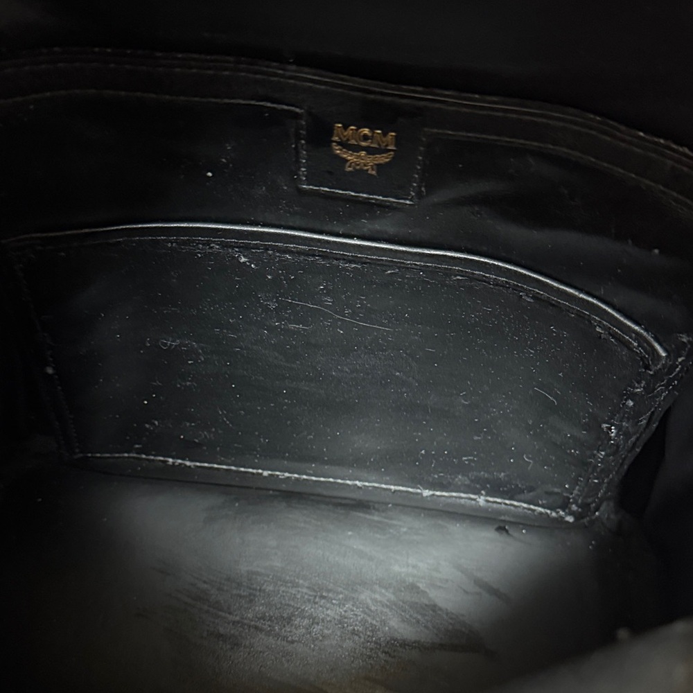 Mcm Pink Backpack With Side Studs Euc - image 6